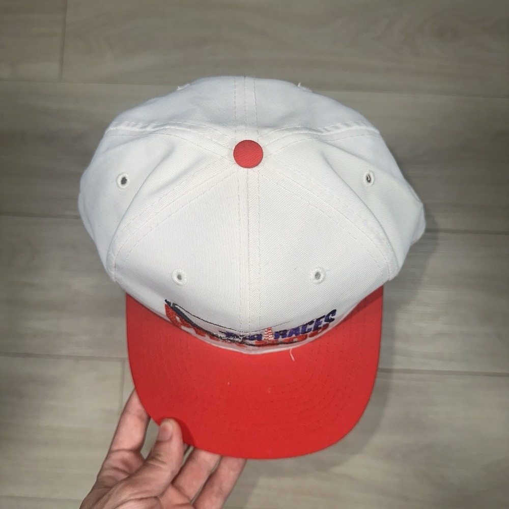 Vintage Air Races Phoenix Arizona 500 Racing Snapback Hat White Otto 1995 Cap - Picture 8 of 8